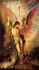 Angel Canvas Paintings - Saint Sebastian and the Angel